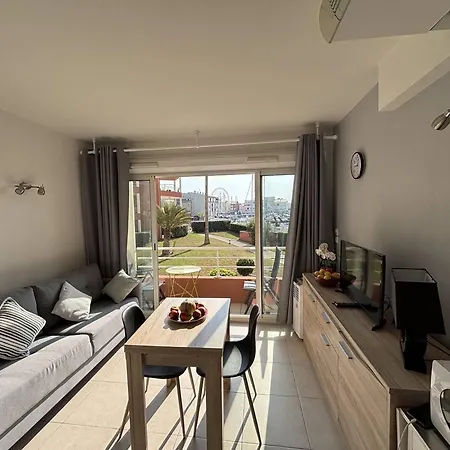 Centre Cap D'agde Avec Parking Prive - Fr-1-723-25 アパート アグド